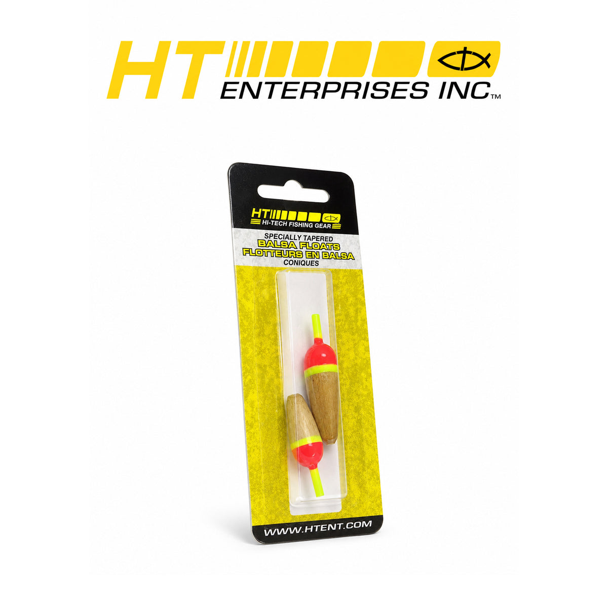 HT Balsa Bulb Slip Floats 2-Pack – 9/16 & 5/8 Sizes
