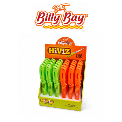 Billy Bay Halo Viz 4-Inch Stainless Steel Fillet Knife