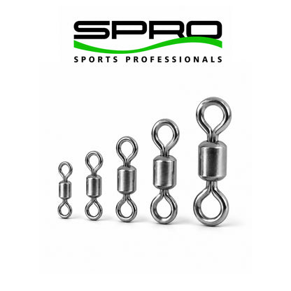 Spro Power Swivel Black – 10 Pack