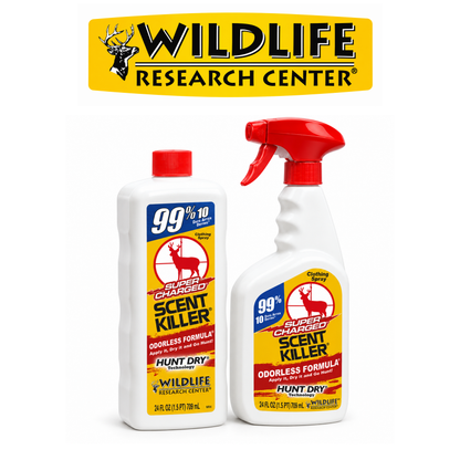 Scent Killer Super Charged Combo – Advanced Odor Elimination Kit for Hunting