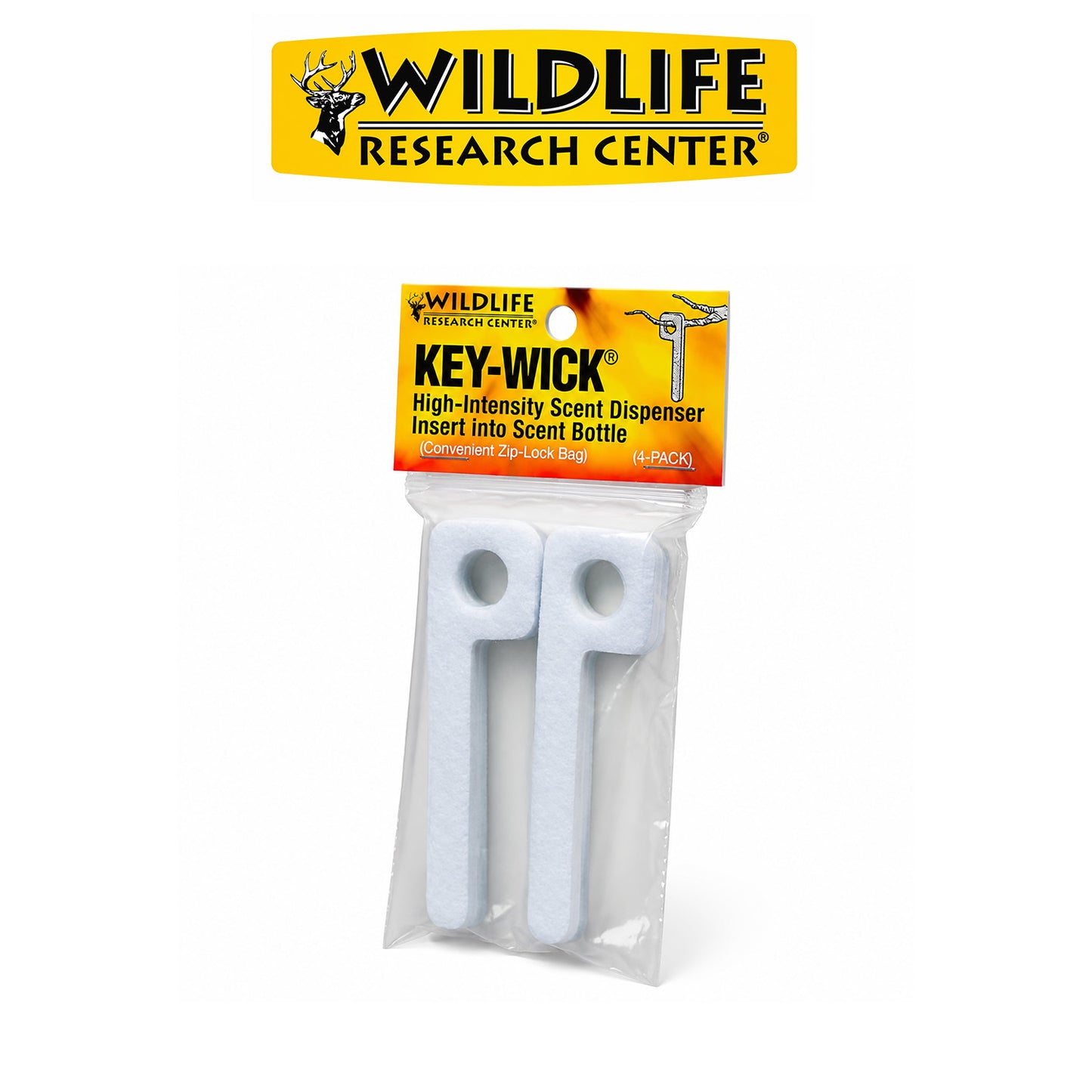 Wildlife Research Key-Wick Long-Lasting Hunting Scent Wick Pack