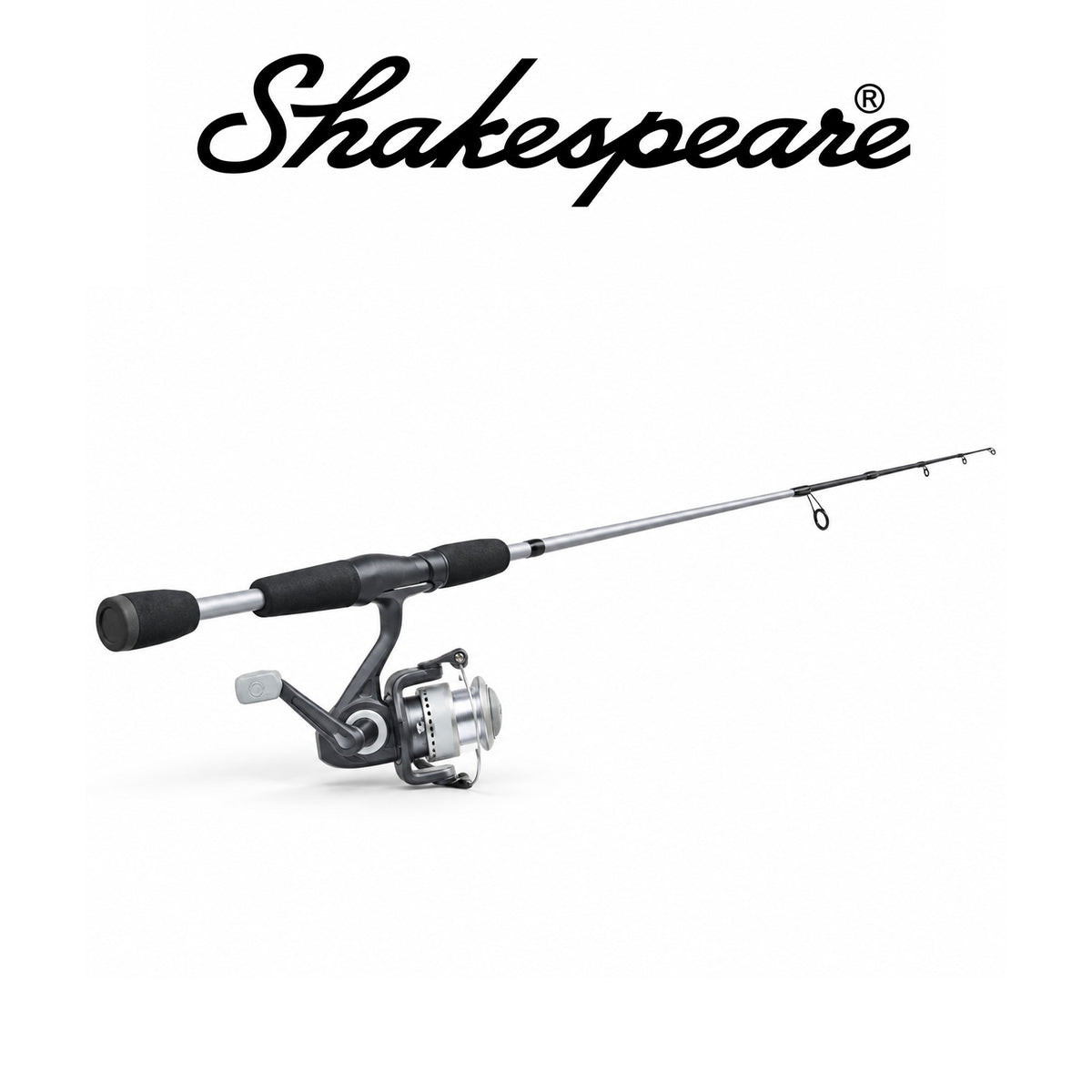 Shakespeare Navigator 6' Spinning Reel and Fishing Rod Combo 30 Size Grey