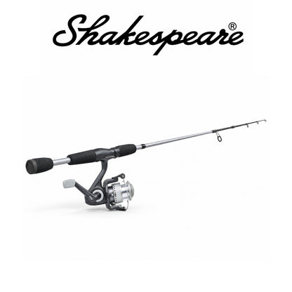 Shakespeare Navigator 6' Spinning Reel and Fishing Rod Combo 30 Size Grey