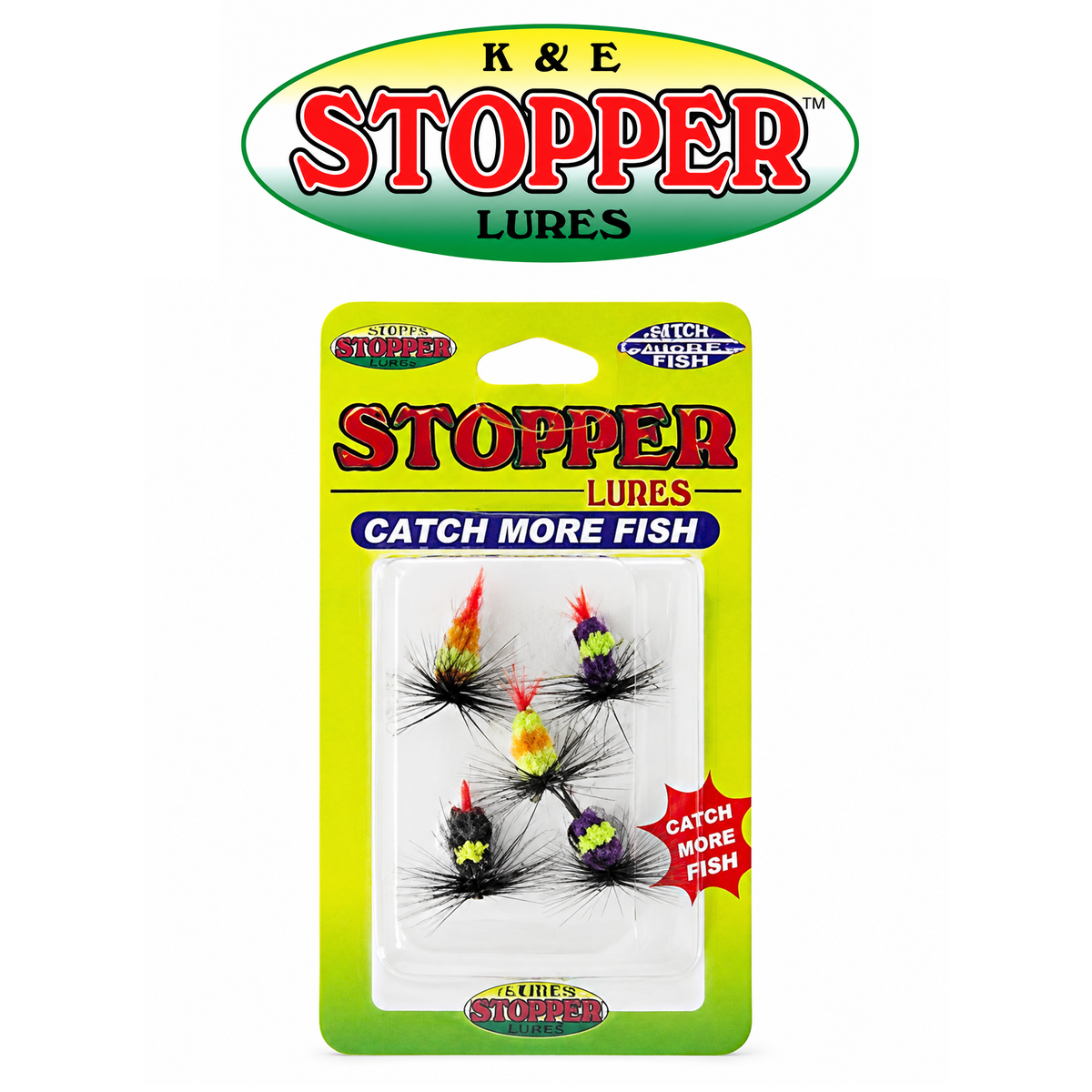 K&E Stopper Ring Fly Assorted Sizes Pack