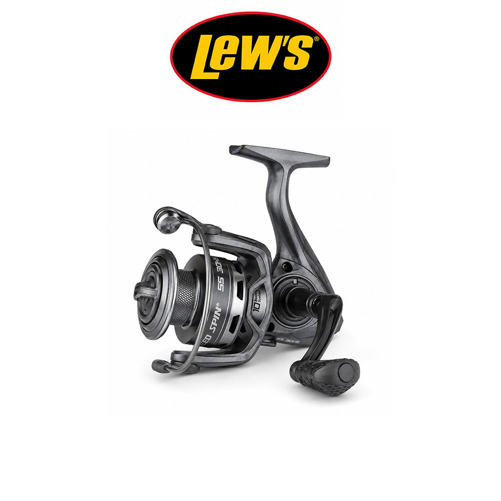 Lew's Speed Spin Spinning Reel 6.2:1 Gear Ratio Gray Corrosion-Resistant Metal & Composite