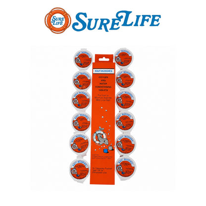 SureLife Bait Buddy Oxygen Tablets for Live Bait Care