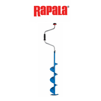 Rapala Mora 2-Piece Hand Ice Auger – 5", 6", 7", 8" Sizes