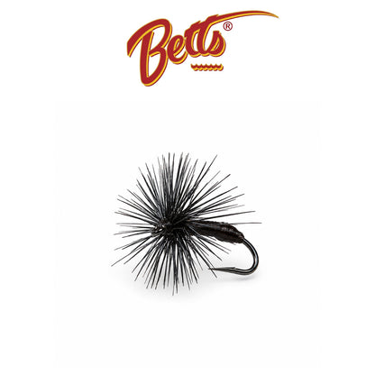 Betts Perfect Black Ant Size 12 Black Fishing Fly
