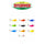 K&E Tear Drop Ice Jig  Assorted Colors