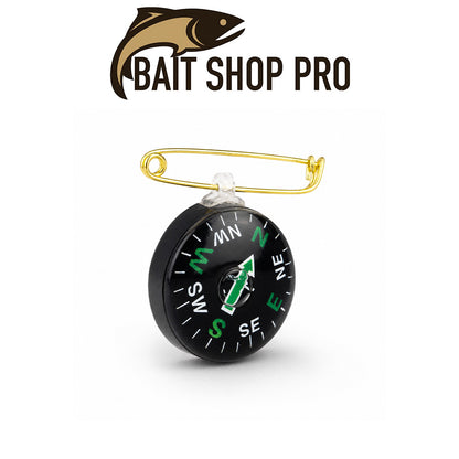 Danielson Pin-On Ball Compass – Liquid Filled Navigation Tool