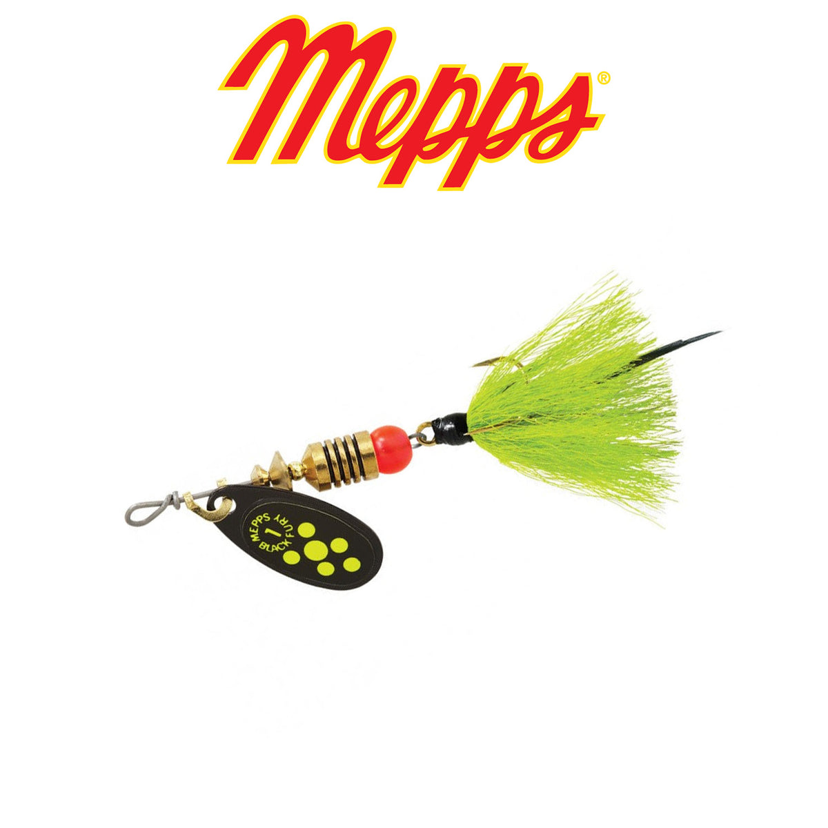 Mepps Black Fury Treble Spinner Lure