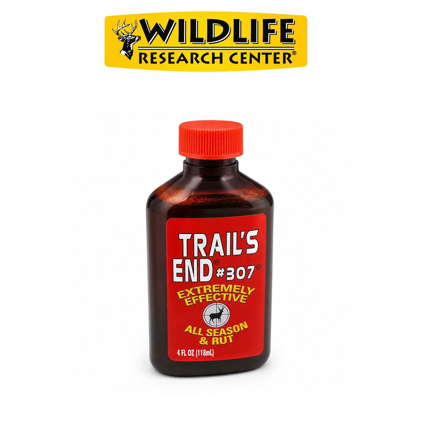 Wildlife Research Trail’s End #307 Classic Deer Attractant Scent, 1 oz & 4 oz