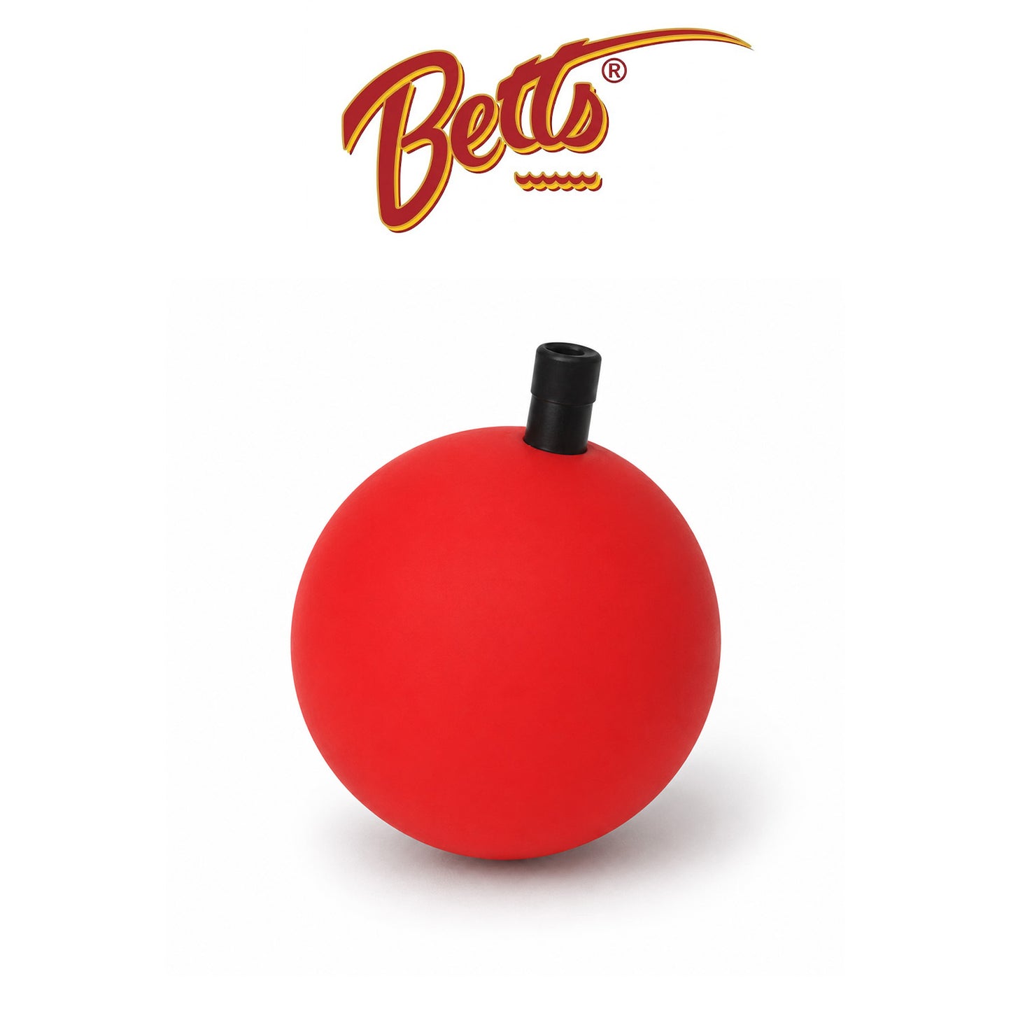 Betts Snap-On Unweighted Round 3" Red Fishing Floats - 25 Pack