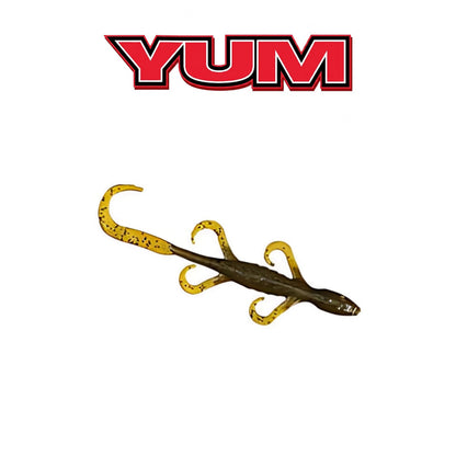 YUM 6" Lizard Soft Plastic Fishing Bait 10-Pack