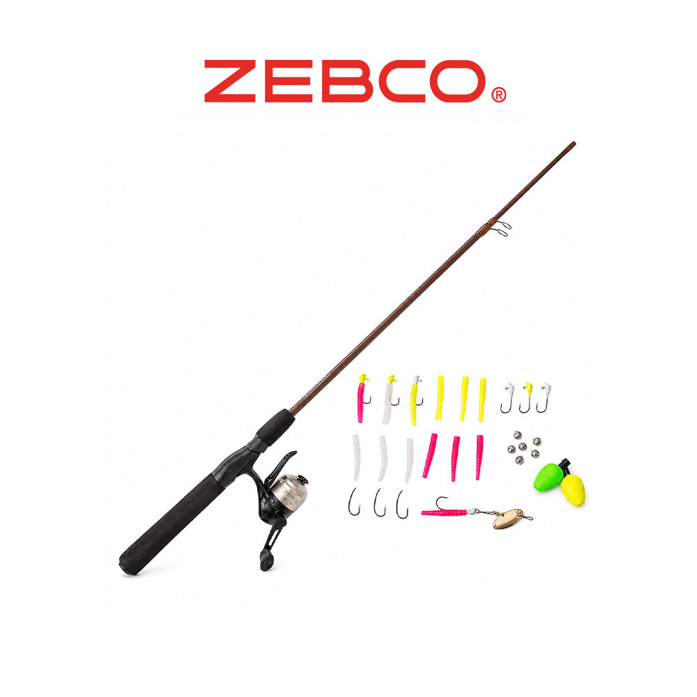 Zebco 33 Mr. Crappie 6'6" Ultra-Light Spinning Combo Kit