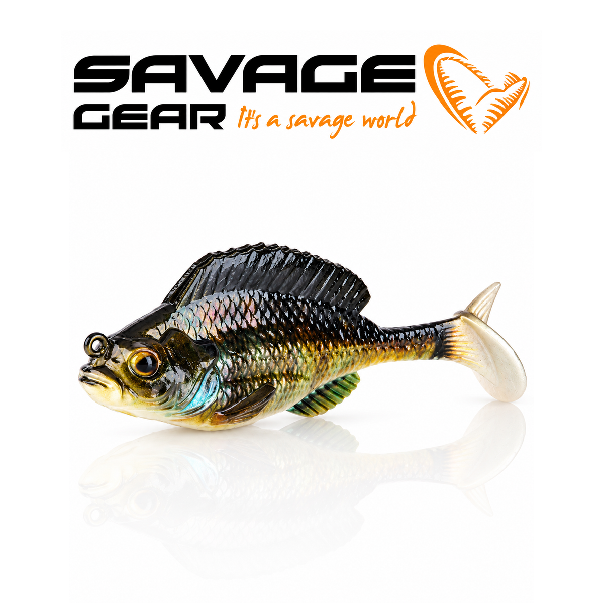 Savage Gear Structure Gill 2.4" 3/8 oz Realistic Soft Swimbait Fishing Lure