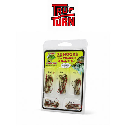 Tru-Turn Team Crappie 72-Piece Hook Kit