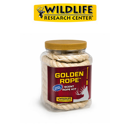 Wildlife Research Golden Rope Scent Rope Kit, 4 fl oz