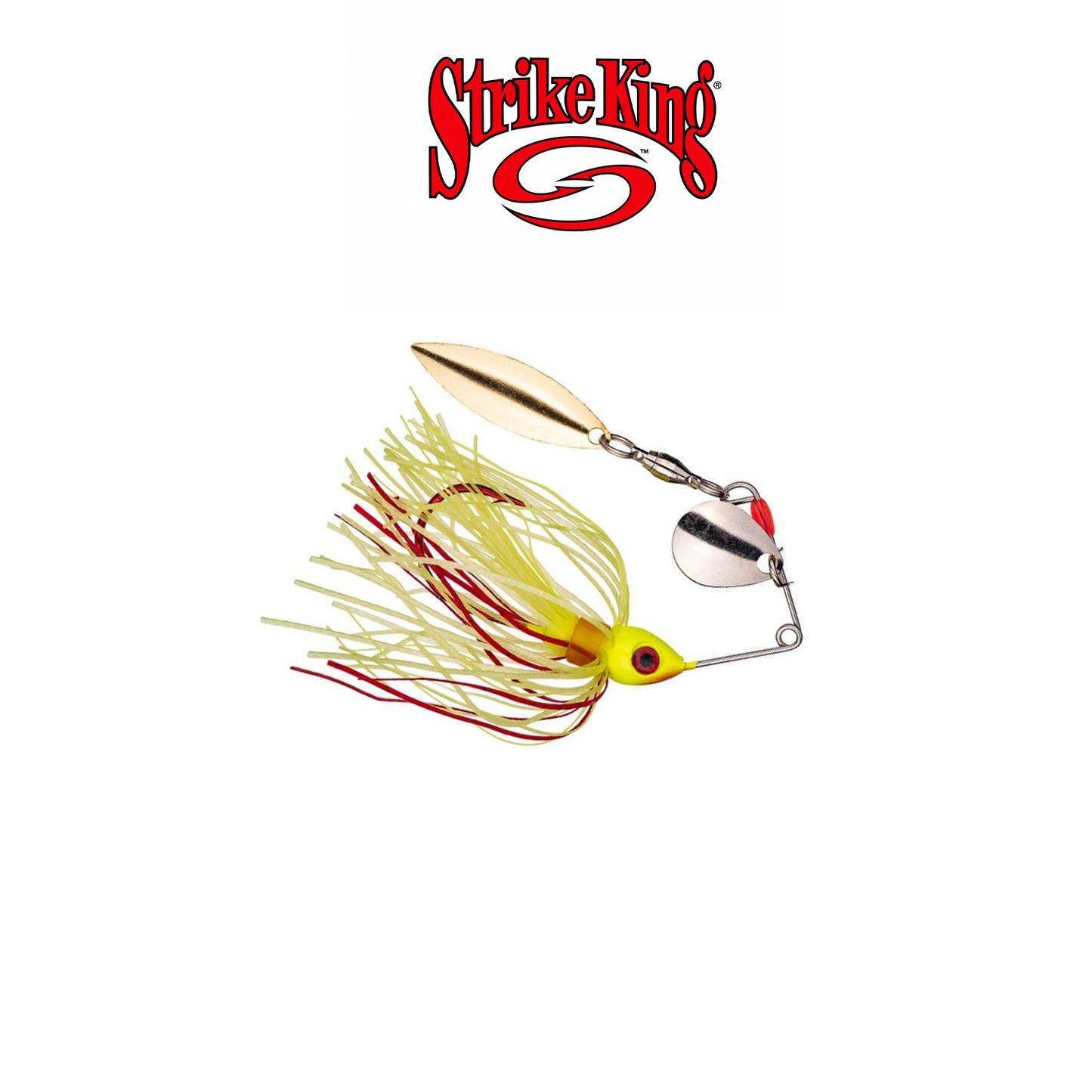 Bleeding Mini-King Spinnerbait