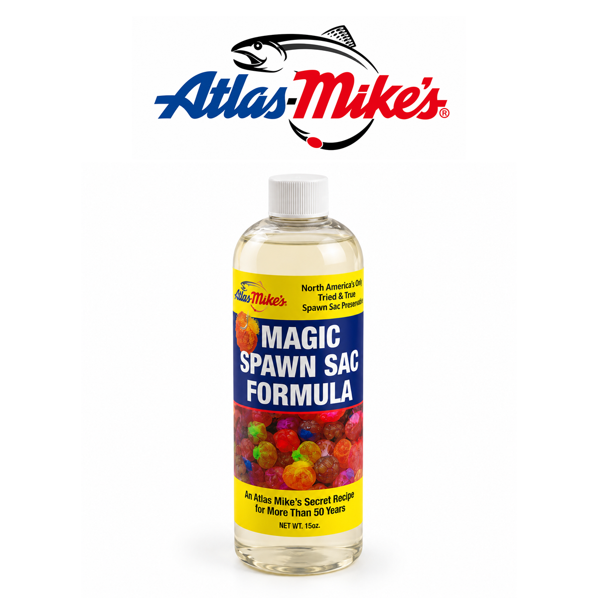 Atlas Magic Spawn Sac Formula - Natural Fishing Bait Treatment