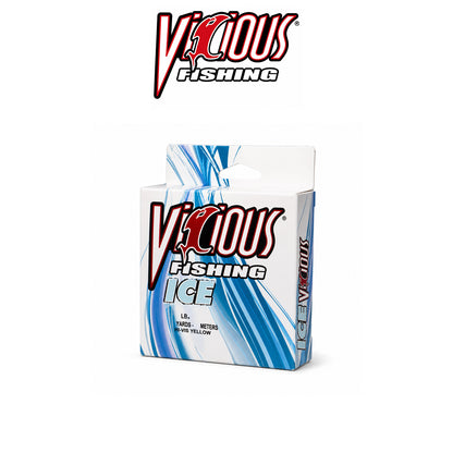 Vicious Panfish Ice Fishing Line 2,3,4 lb Clear & Hi-Vis Yellow