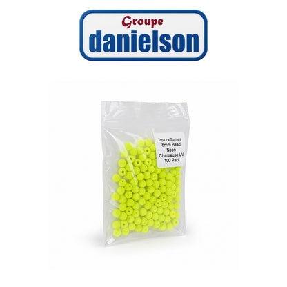Danielson 6mm Round Beads – Chartreuse, 65 pk