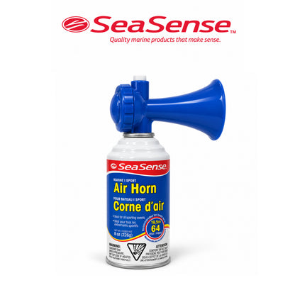 SeaSense Jumbo 8 oz High-Output Air Horn with Manual Trigger