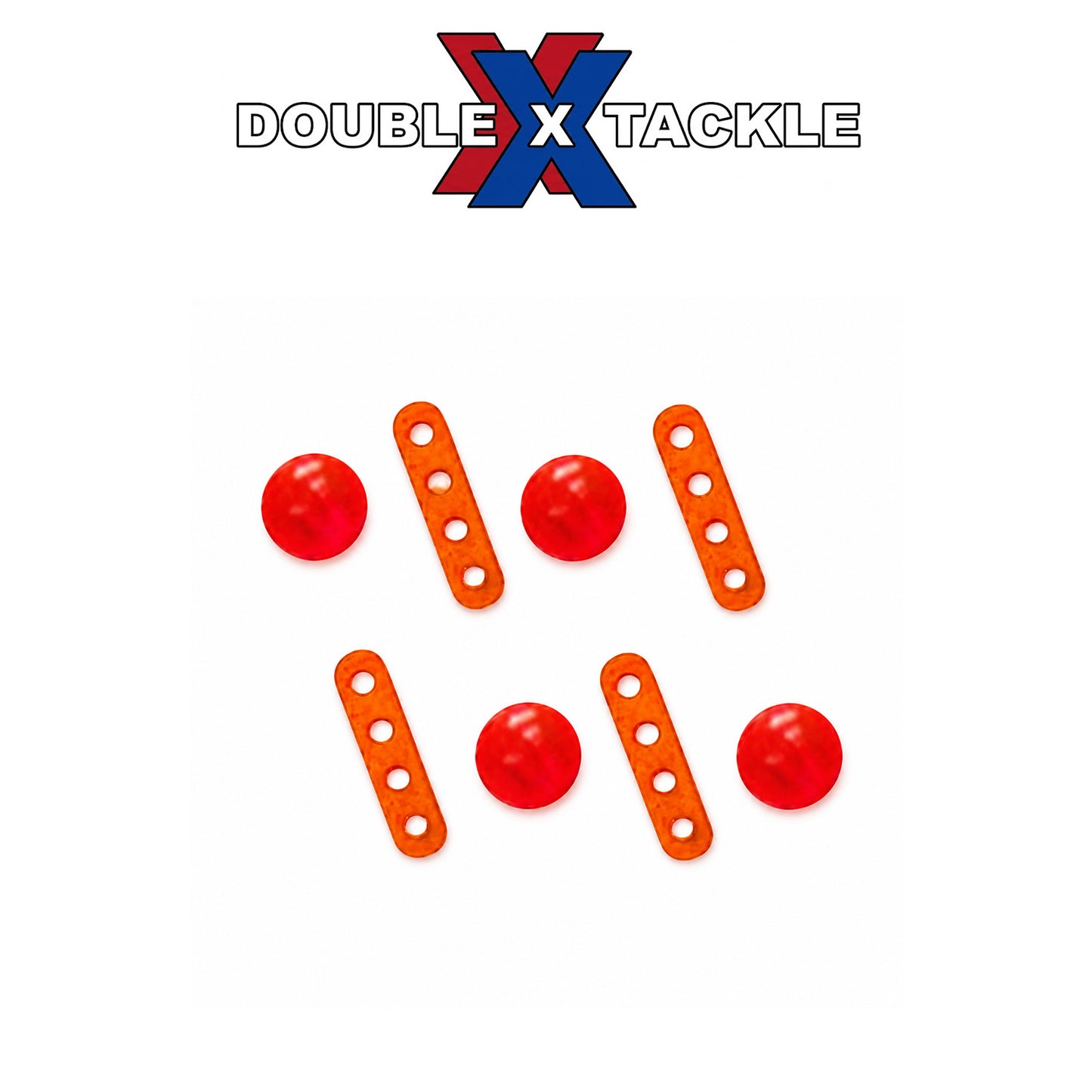 Double X Tackle Gizmo Bobber Stops Red 2-12lb