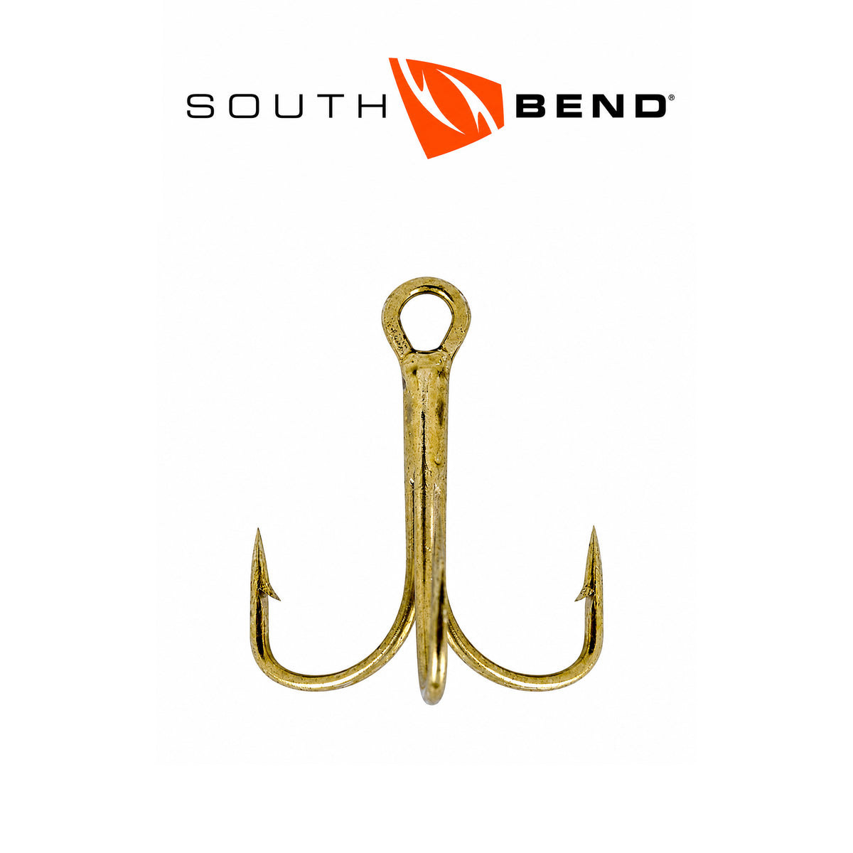 South Bend Bronze Treble Hooks 4/Pack