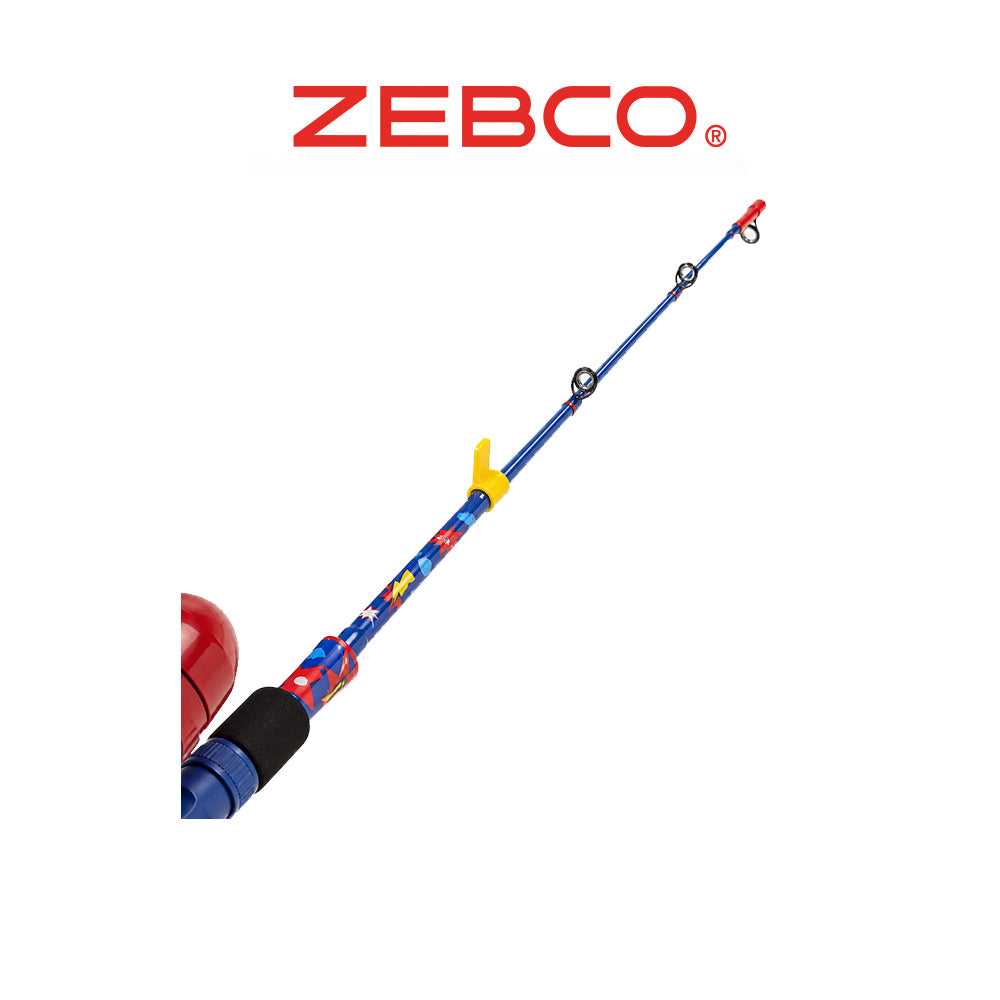 Zebco Superman 29” Floating Spinning Combo – 6lb Line