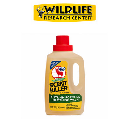 Wildlife Research S.K. Autumn Formula Liquid Clothing Wash 32 fl oz – Long-Lasting Hunting Scent Control