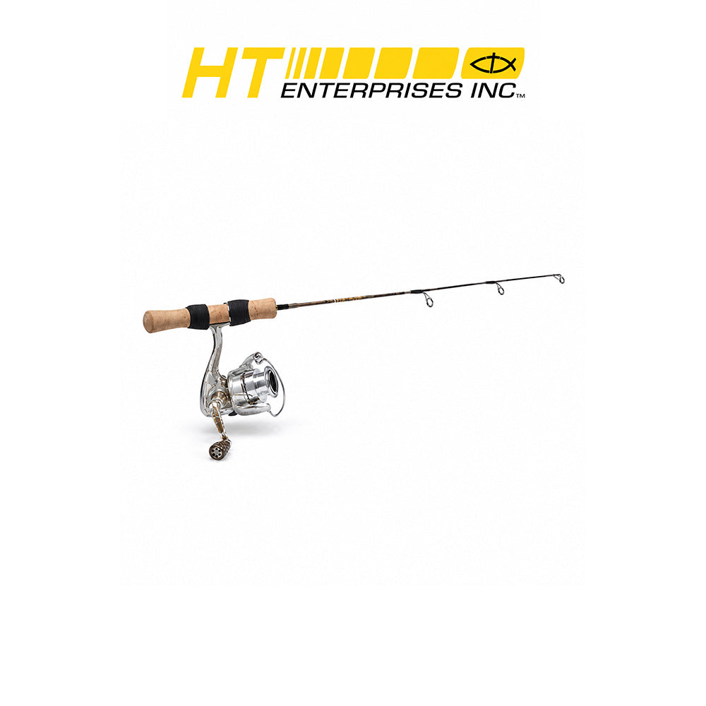 HT Fish Hunter 25" Light Snow Combo with SCAR-102 Reel