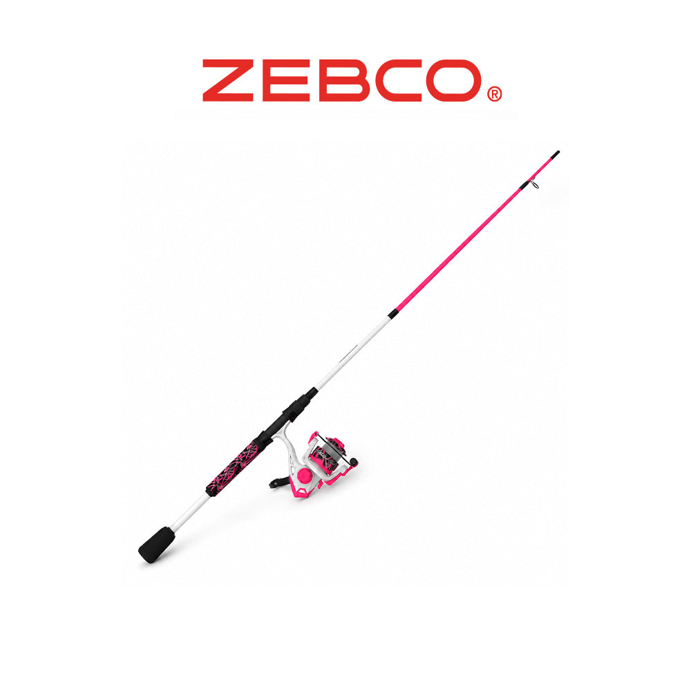 Zebco Custom Z Strike King Spinning Combo – 6'6" 2-Piece Medium Rod