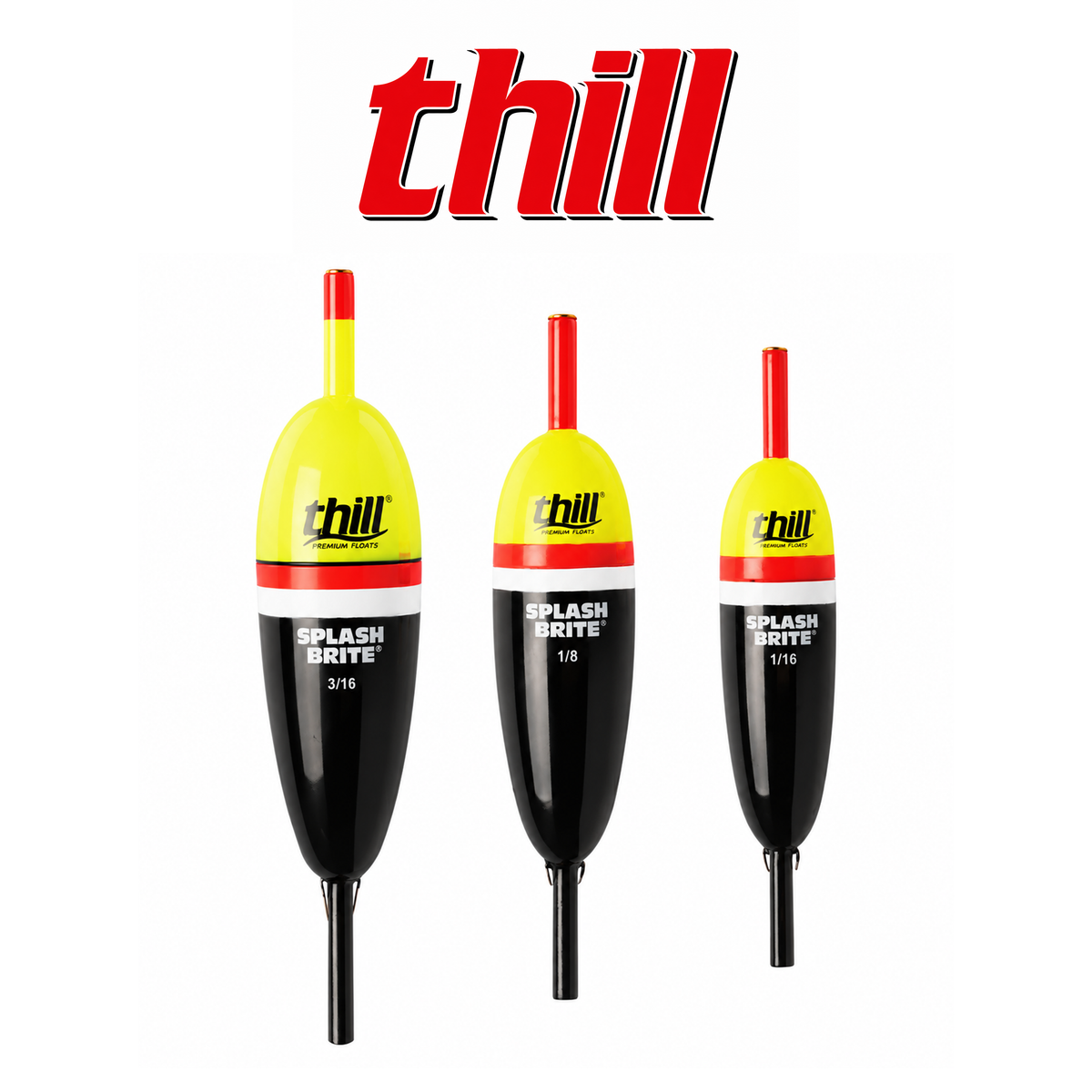Thill LDY Splash Brite Fishing Float – High-Visibility Lighted Bobber for Easy Bite Detection
