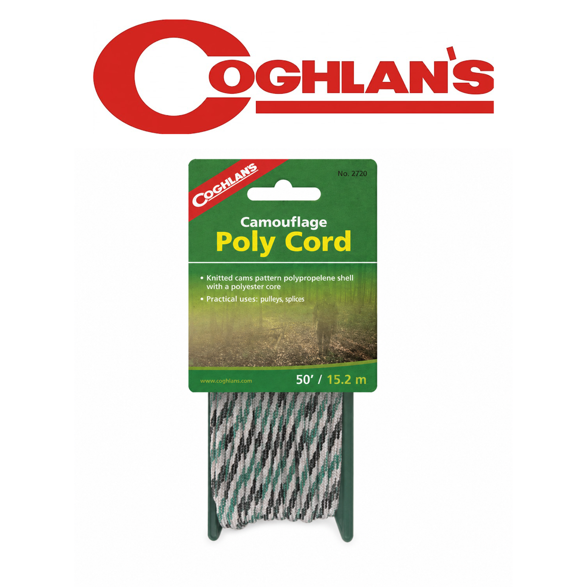 Coghlan’s Camouflage Poly Cord 9050 – Premium Multipurpose Outdoor Utility Cord