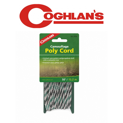 Coghlan’s Camouflage Poly Cord 9050 – Premium Multipurpose Outdoor Utility Cord