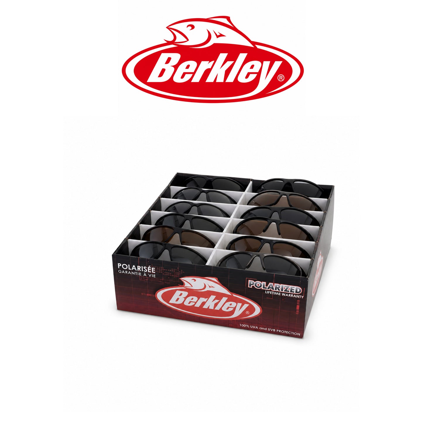 Berkley Polarized Fishing Shades with UV Protection