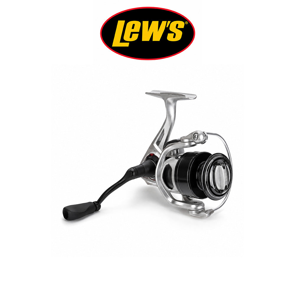 Lew’s Laser SG Ambidextrous Fishing Reel 5.2:1 Gear Ratio 7+1 Bearings Lightweight Graphite Ambidextrous