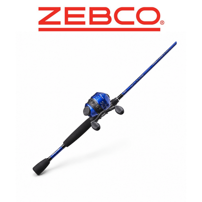Zebco 33 Micro Custom 5' Ultra-Light 2-Piece Spincast Combo with 4 lb Line