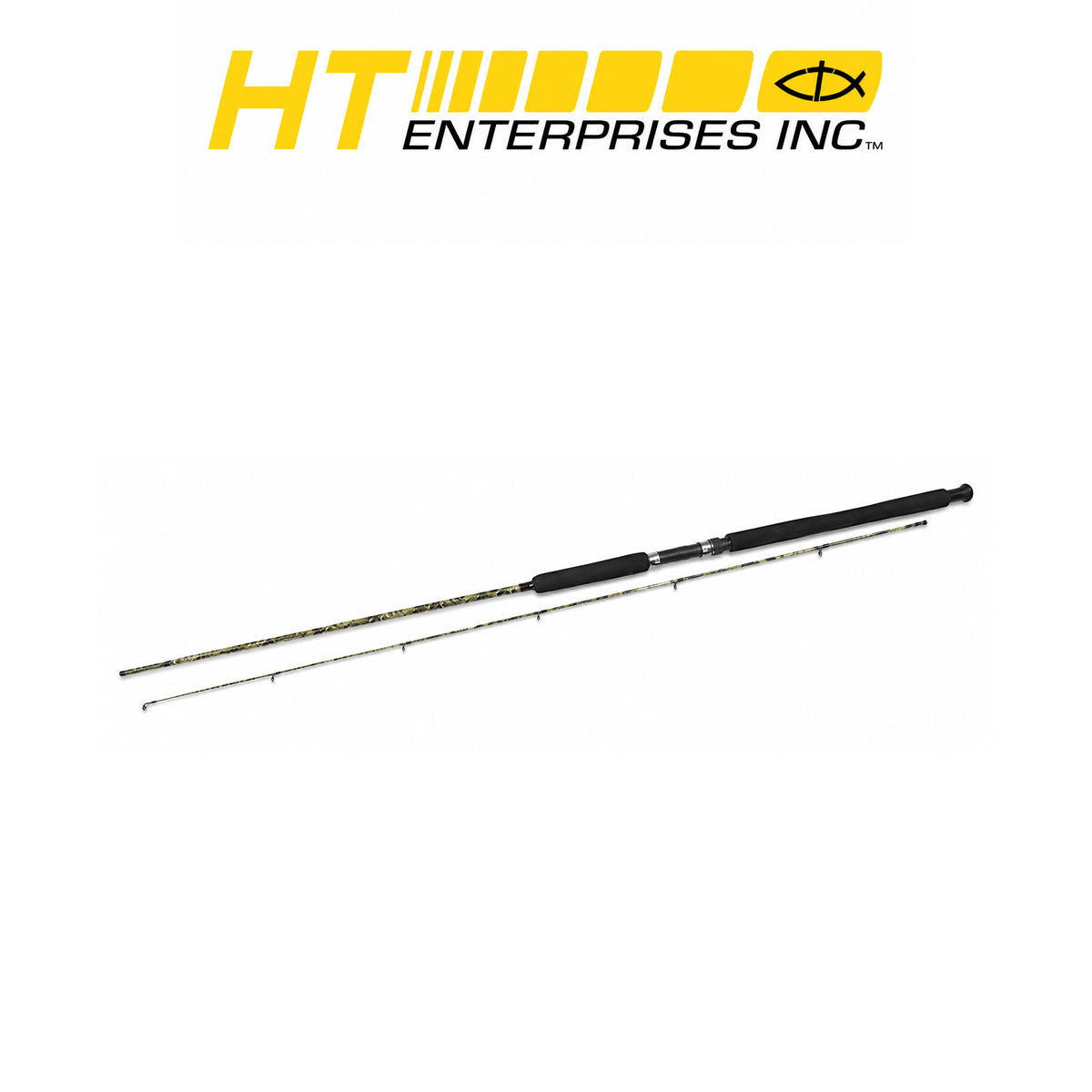HT Cat Hunter Camo 8' 2-Piece Spinning Rod