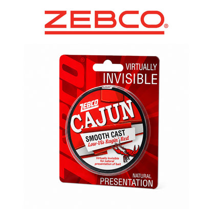 Zebco Cajun Low Vis Red Fishing Line 330 Yards 10 lb