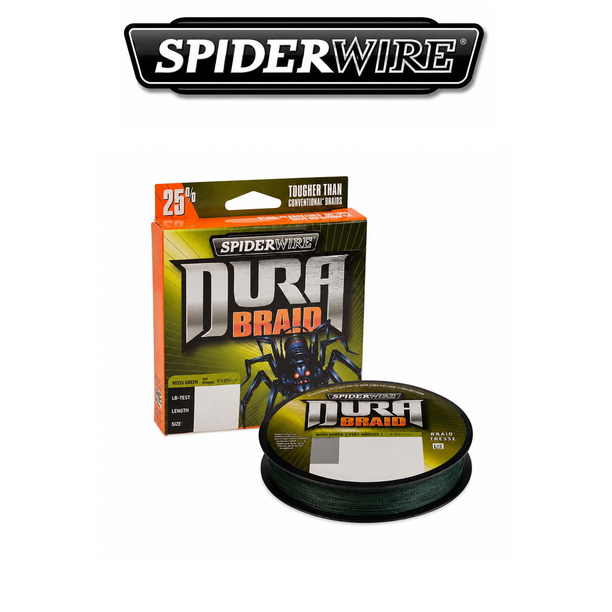 SpiderWire DuraBraid 300yd Braided Fishing Line