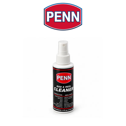 PENN Rod & Reel Cleaner 4 oz – Fishing Equipment Cleaning & Maintenance Spray