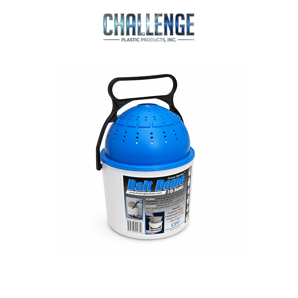 Challenge Bait Dome 2 Qt. Live Bait Container