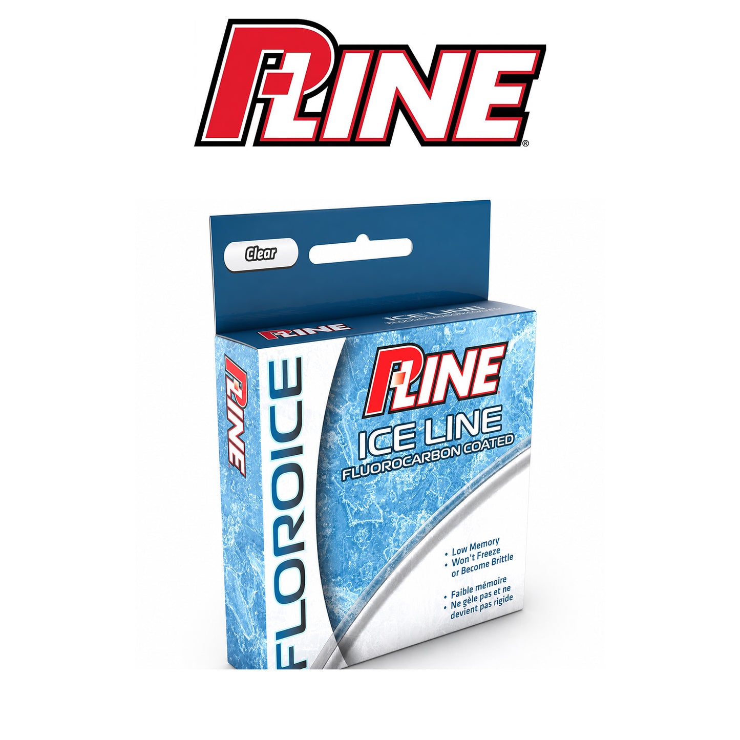 P-Line FloroIce 100-Yard Ice Fishing Line - FCI