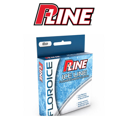 P-Line FloroIce 100-Yard Ice Fishing Line - FCI