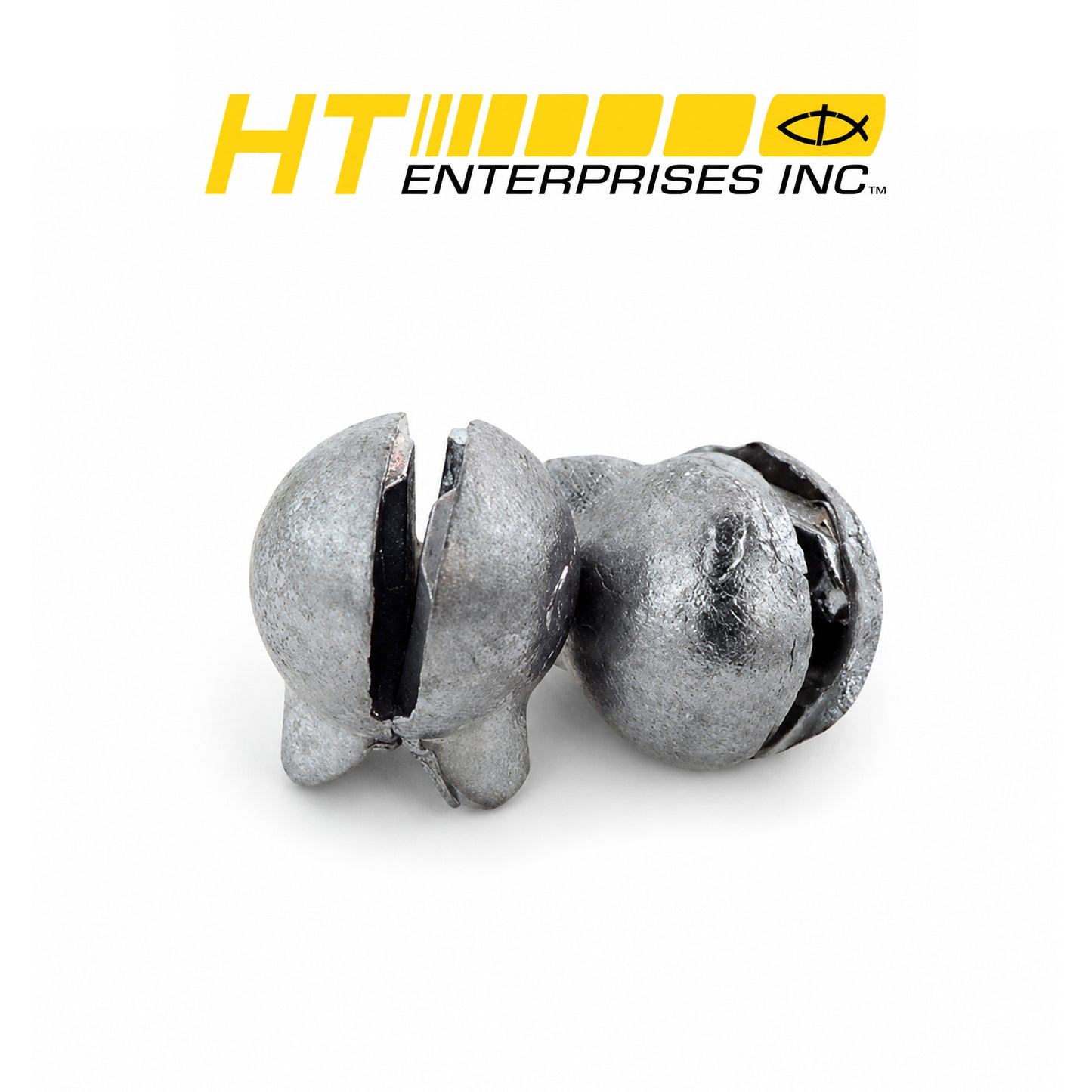 HT Removable Split Shot 60-Piece Fishing Weights 12 Bags