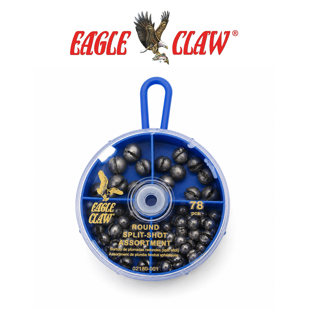 Eagle Claw Round Split-Shot Assortment