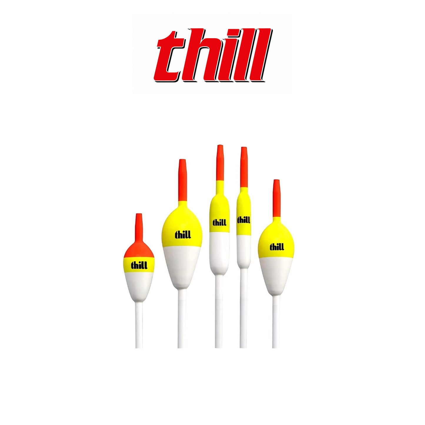 Thill High-Visibility Freshwater Float Bulk Pack – 12/Pack