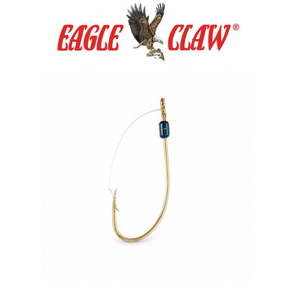 Eagle Claw Weedless Baitholder Non-Offset Fishing Hooks – 5 Pack